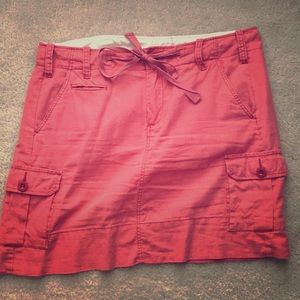 Anthropologie cargo skirt